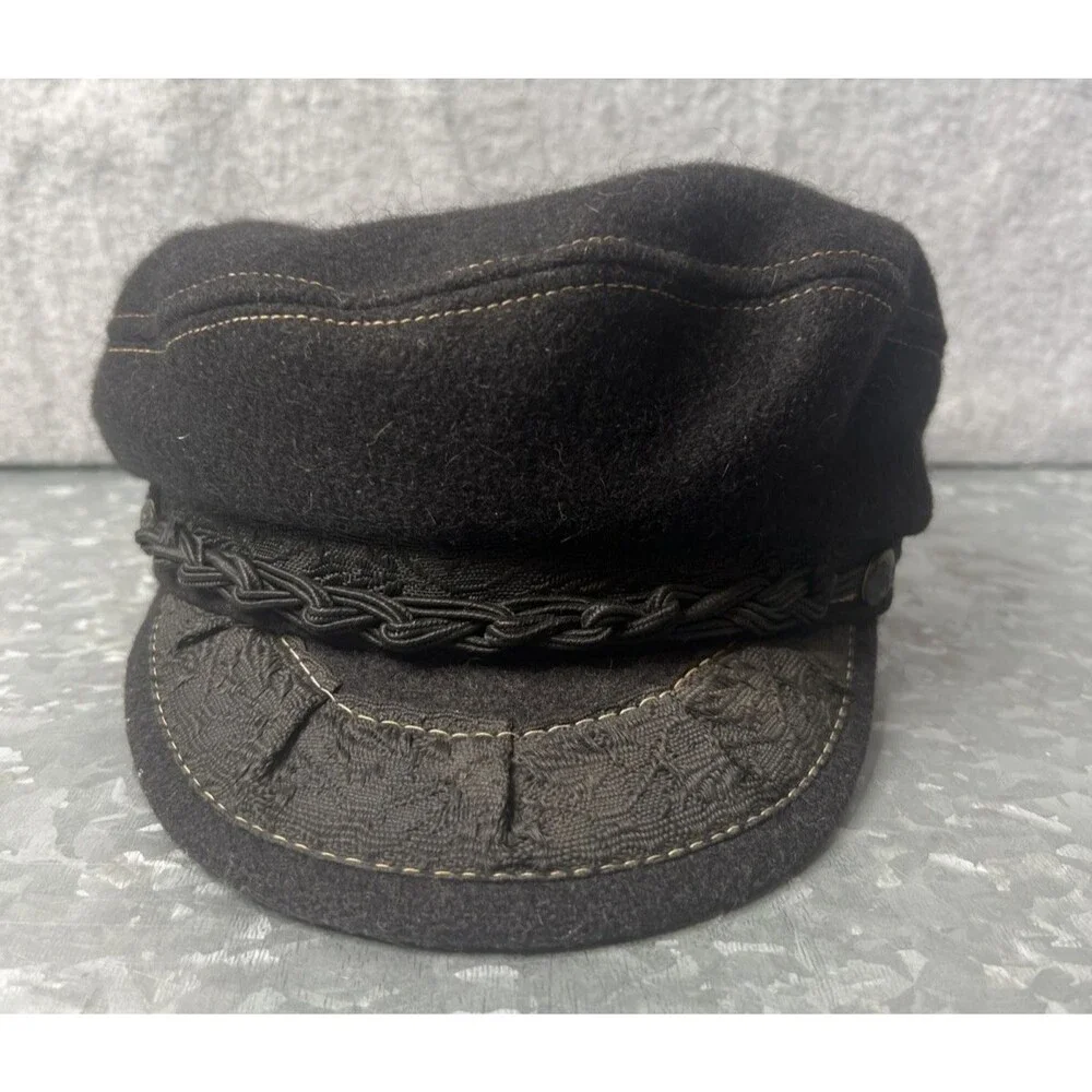 Aegean Greek Fishermans Cap Wool Blend approx. 23 inch - Picture 2 of 11